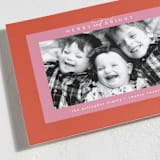 "Colorful Gallery Frame" - Holiday Cards in Candy by Olivia Raufman - Detail