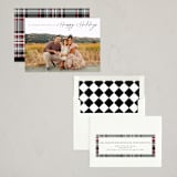 "Top Holiday" - Holiday Cards in Coal by Ashlee Townsend - Assembled