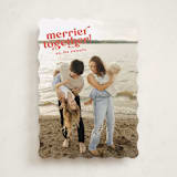 "Very Merry Together" - Holiday Cards in Stocking by Megan Davis - Front