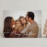 "Noël minimal" - Holiday Cards in Eggnog by Benita Crandall - Front