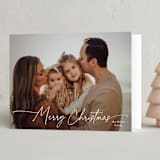 "Noël minimal" - Holiday Cards in Eggnog by Benita Crandall - Folded Card