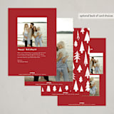 "Merry Christmas Stamp" - Holiday Cards in Snow by Jayne Alfieri - Back of Card Options