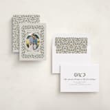 "heritage wrap" - Holiday Cards in Cottage Blue by Jen Owens - Assembled