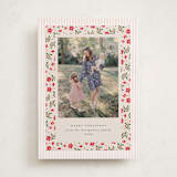 "Pique Nique" - Holiday Cards in Eggnog by Claudia Orengo - Front