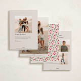 "Pique Nique" - Holiday Cards in Eggnog by Claudia Orengo - Back of Card Options