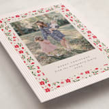 "Pique Nique" - Holiday Cards in Eggnog by Claudia Orengo - Detail