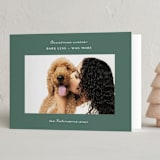 "Simple Wishes" - Holiday Cards in Pine by Kate Ross - Folded Card