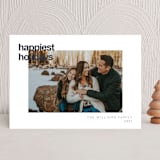 "Minimal Mod" - Holiday Cards in Night Sky by JoAnn Jinks - Front