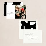 "Brighter" - Holiday Cards in Coal by Blustery August - Assembled