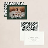 "Merry Minimal" - Holiday Cards in Evergreen by Angela Garrick - Assembled