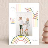 "Rainbow Tidings" - Holiday Cards in Jolly by Laura Bercovich - Front