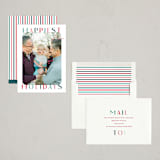 "Round and Round" - Holiday Cards in Emerald by Lauren Chism - Assembled