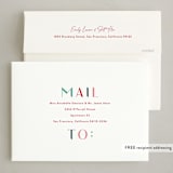 "Round and Round" - Holiday Cards in Emerald by Lauren Chism - FREE Recipient Addressing