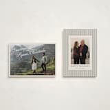 "Globetrotting Greetings" - Holiday Cards in Eggnog by Randi Cirelli - Photo Orientation Options