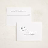 "Scripted Trio" - Holiday Cards in Evergreen by Pixel and Hank - FREE Recipient Addressing