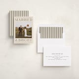 "Happy Headlines" - Holiday Cards in Licorice by Ekko Studio - Assembled