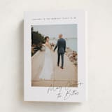 "Merriest Together" - Holiday Cards in Snow by Orasie - Folded Card