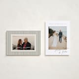 "Merriest Together" - Holiday Cards in Snow by Orasie - Photo Orientation Options