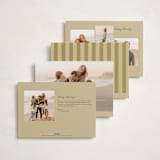 "Handdrawn Christmas" - Holiday Cards in Marigold by Kelly Schmidt - Back of Card Options