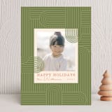 "Lined Path" - Holiday Cards in Pine by Danie Romrell - Front