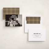 "Simple greetings" - Holiday Cards in Snowfall by Stacey Meacham - Assembled