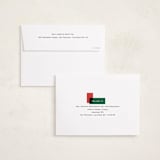 "Borderly" - Holiday Cards in Elf by Jelena Vuletic - FREE Recipient Addressing