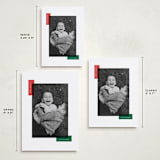 "Borderly" - Holiday Cards in Elf by Jelena Vuletic - Formats Available