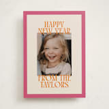 "Cheerful Stack" - Holiday Cards in Gumdrop by Ekko Studio - Front