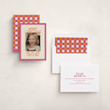 "Cheerful Stack" - Holiday Cards in Gumdrop by Ekko Studio - Assembled
