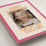 "Cheerful Stack" - Holiday Cards in Gumdrop by Ekko Studio - Detail