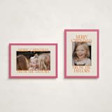 "Cheerful Stack" - Holiday Cards in Gumdrop by Ekko Studio - Photo Orientation Options