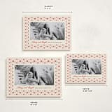 "poinsettia tile" - Holiday Cards in Candy Cane by Kanika Mathur - Formats Available