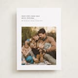 "many times" - Holiday Cards in Coal by Angela Marzuki - Front