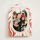 "Peppermint Flavor" - Holiday Cards in Peppermint by Oscar and Emma - Karly Depew - Front
