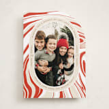 "Peppermint Flavor" - Holiday Cards in Peppermint by Oscar and Emma - Karly Depew - Front
