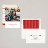 "Us Again" - Holiday Cards in Snow by Robert and Stella - Assembled