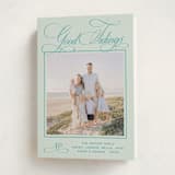 "Julep" - Holiday Cards in Mint by Megan Davis - Folded Card