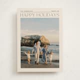 "Holiday Headlines" - Holiday Cards in Ink by Ekko Studio - Front