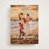 "A Very Mele Kalikimaka" - Holiday Cards in Snow by Elsa Duncan - Front