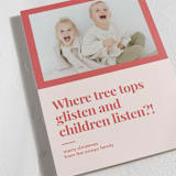 "laugh worthy" - Holiday Cards in Grape Fruit Red by Nicole Senecal - Detail