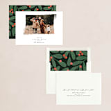 "Textured Wishes" - Holiday Cards in Elf Shoes by Ally Madison - Assembled