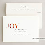 "rusted joy" - Holiday Cards in Rust by Karidy Walker - FREE Recipient Addressing