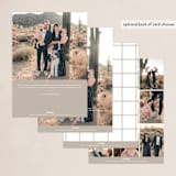 "Framer" - Holiday Cards in Snow by Amy Kross - Back of Card Options