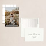 "Framer" - Holiday Cards in Snow by Amy Kross - Assembled