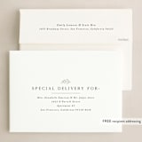 "Framer" - Holiday Cards in Snow by Amy Kross - FREE Recipient Addressing