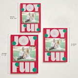 "pop joy" - Holiday Cards in Mistletoe by Lori Wemple - Formats Available