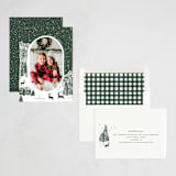 "Cabin in the Woods" - Holiday Cards in Pine by Jenna Holcomb - Assembled