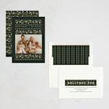 "Fair Isle" - Holiday Cards in Evergreen by Erin L. Wilson - Assembled