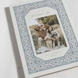 "Linked" - Holiday Cards in Frosted by Jen Owens - Detail