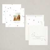 "Festive Square" - Holiday Cards in Confetti by Angela Thompson - Assembled